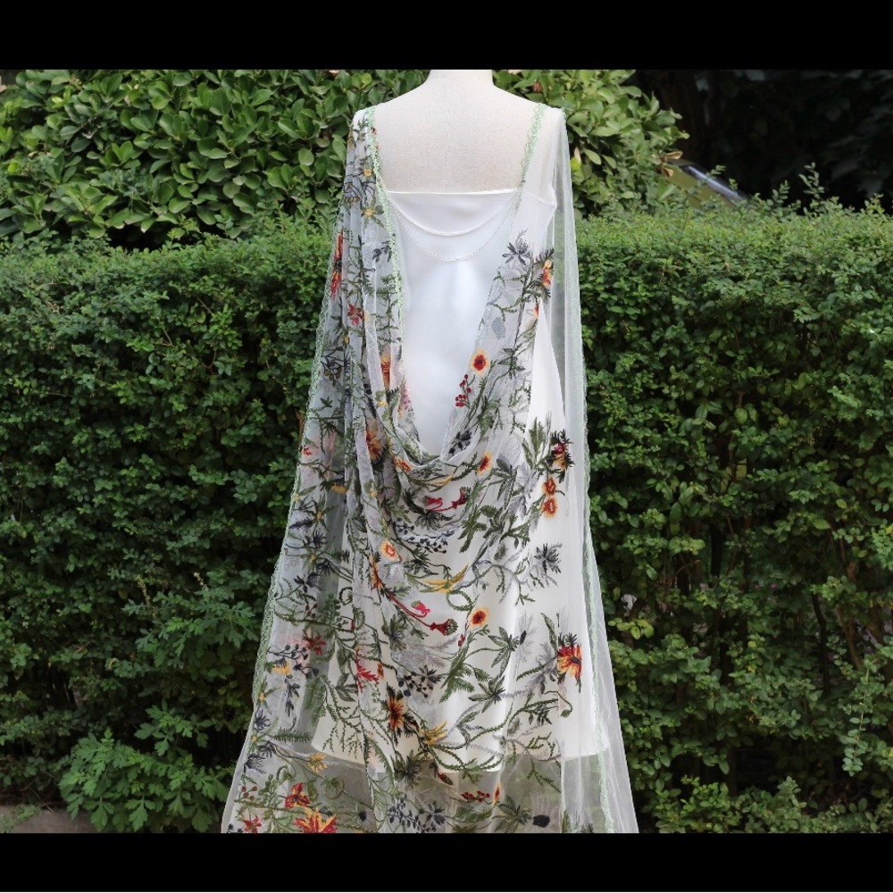 Bridal cape